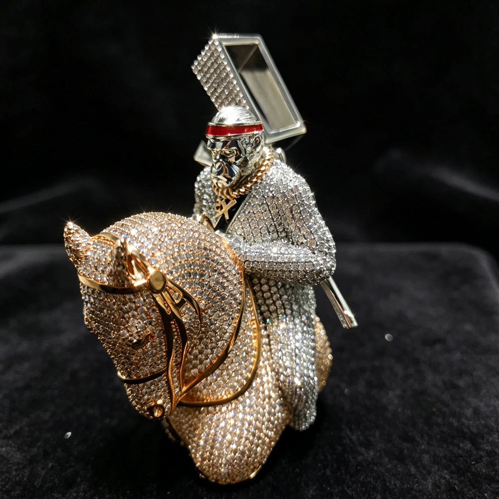 Iced Out King of the Jungle Pendant