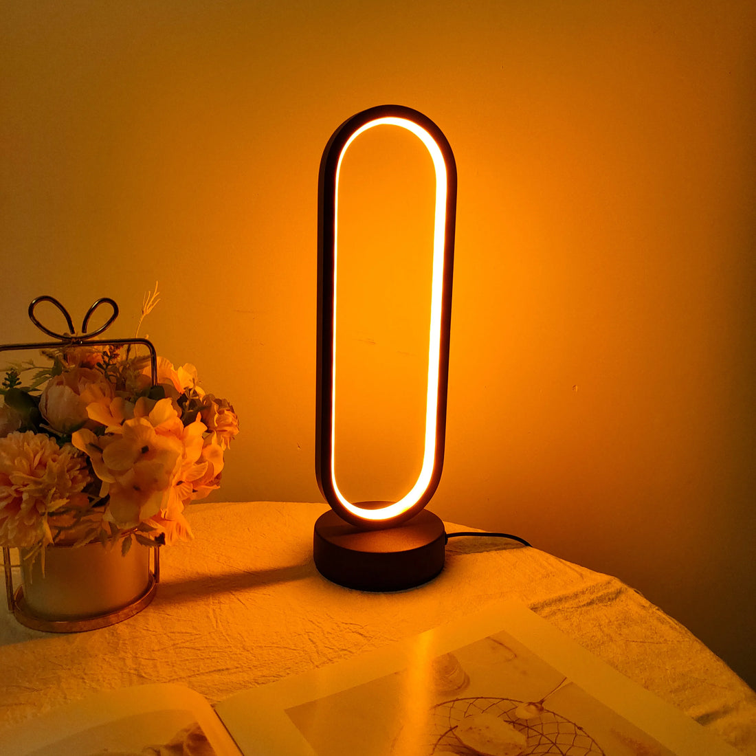 LumiGlow™ Aura Ring Lamp