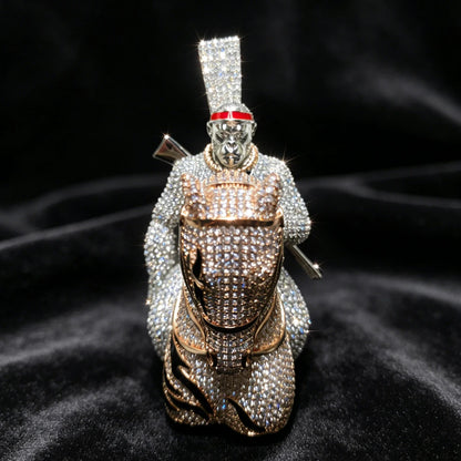 Iced Out King of the Jungle Pendant