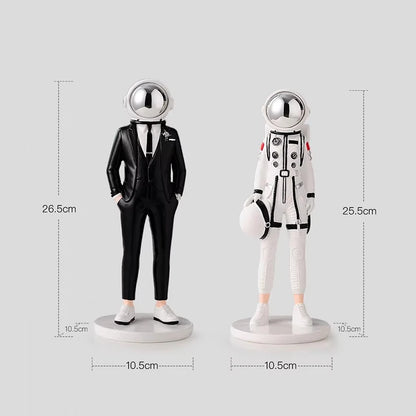 Astronaut Resin Sculpture