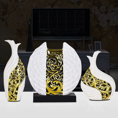 Ceramic Vase Trio