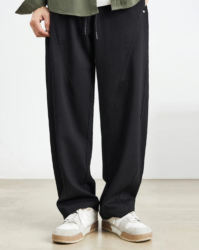 Cotton Straight Cargo Pants