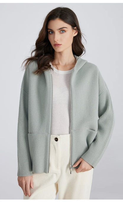 Woolmark Elite Hooded Coat