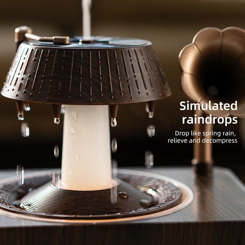Rotating Phonograph Aroma Diffuser