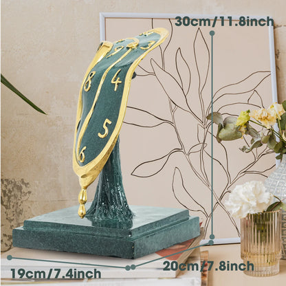 Persistence™ Melting Clock Bronze Sculpture