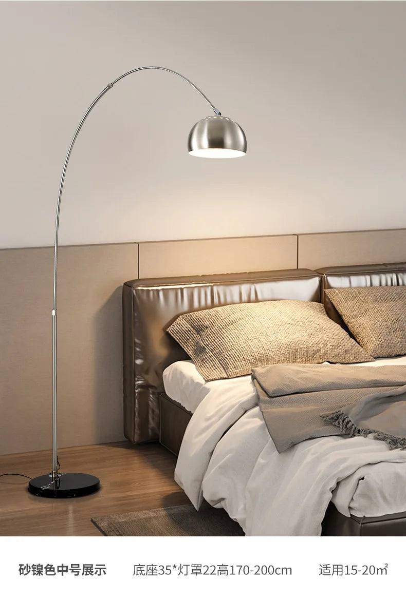 Arched Metal Floor Lamp