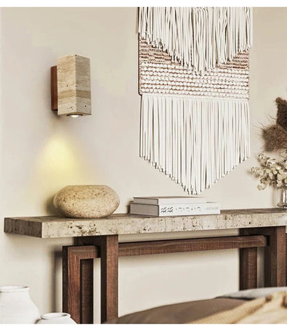 WabiStone™ Marble Wall Sconce