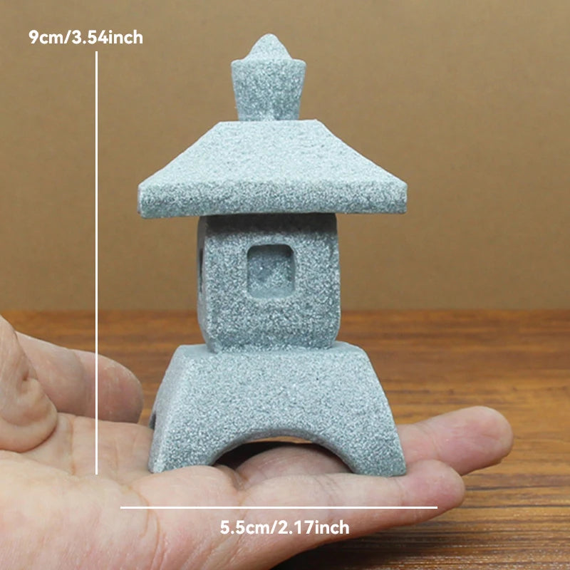 Miniature Sandstone Zen Garden Ornament
