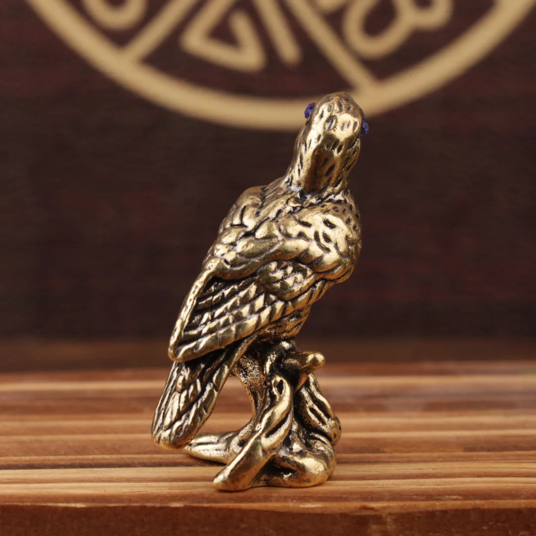 Miniature Brass Toucan Sculpture