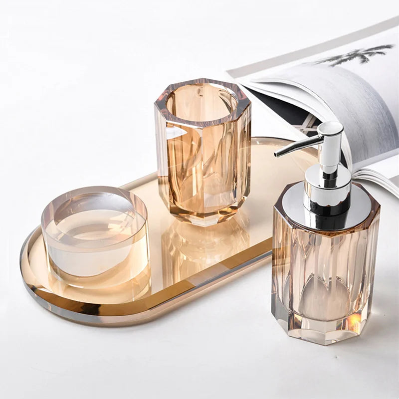 Crystal Bathroom Essentials