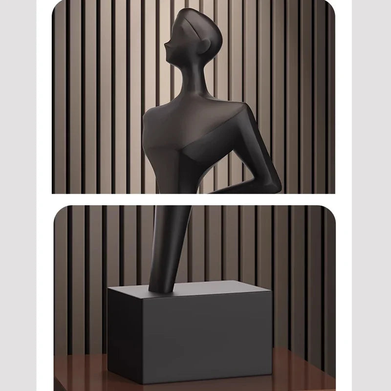 Silhouette Figure Sculpture