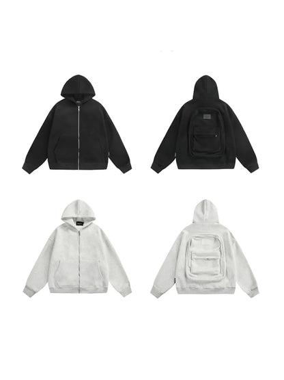 Hoodie with Storage Backpack