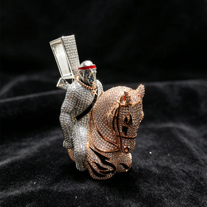 Iced Out King of the Jungle Pendant