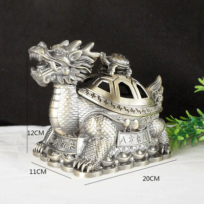 Dragon Turtle Lidded Ashtray
