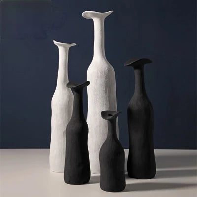 Organic Vessel - Morandi Ceramic Vase Collection