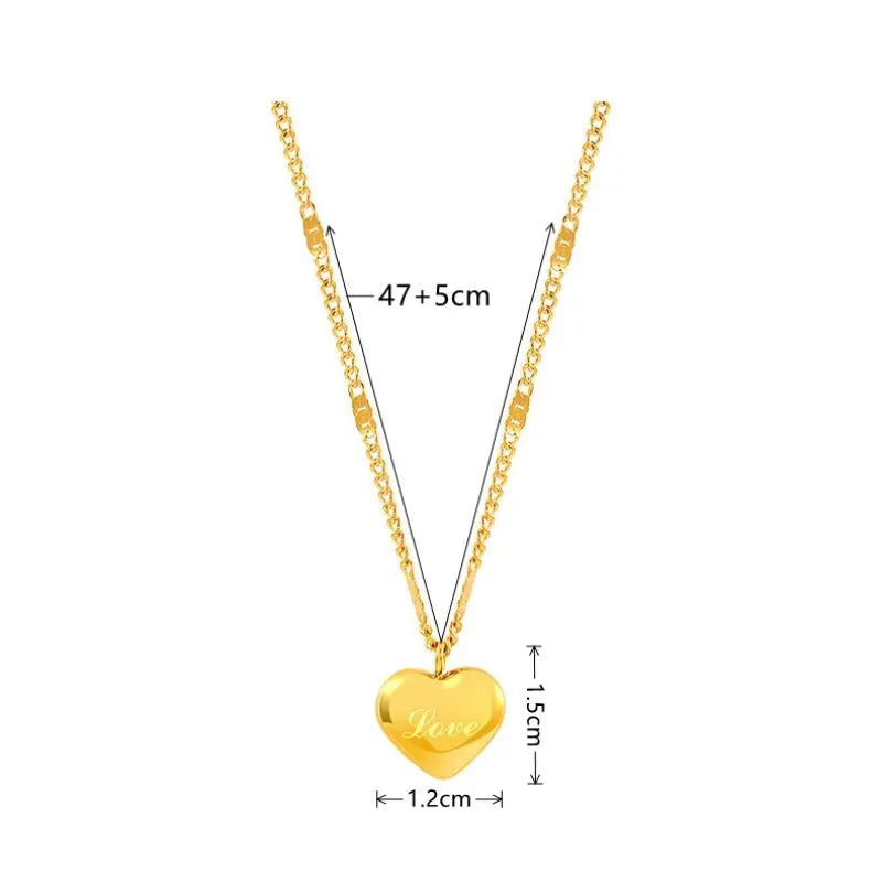 Aurelle Heart Necklace