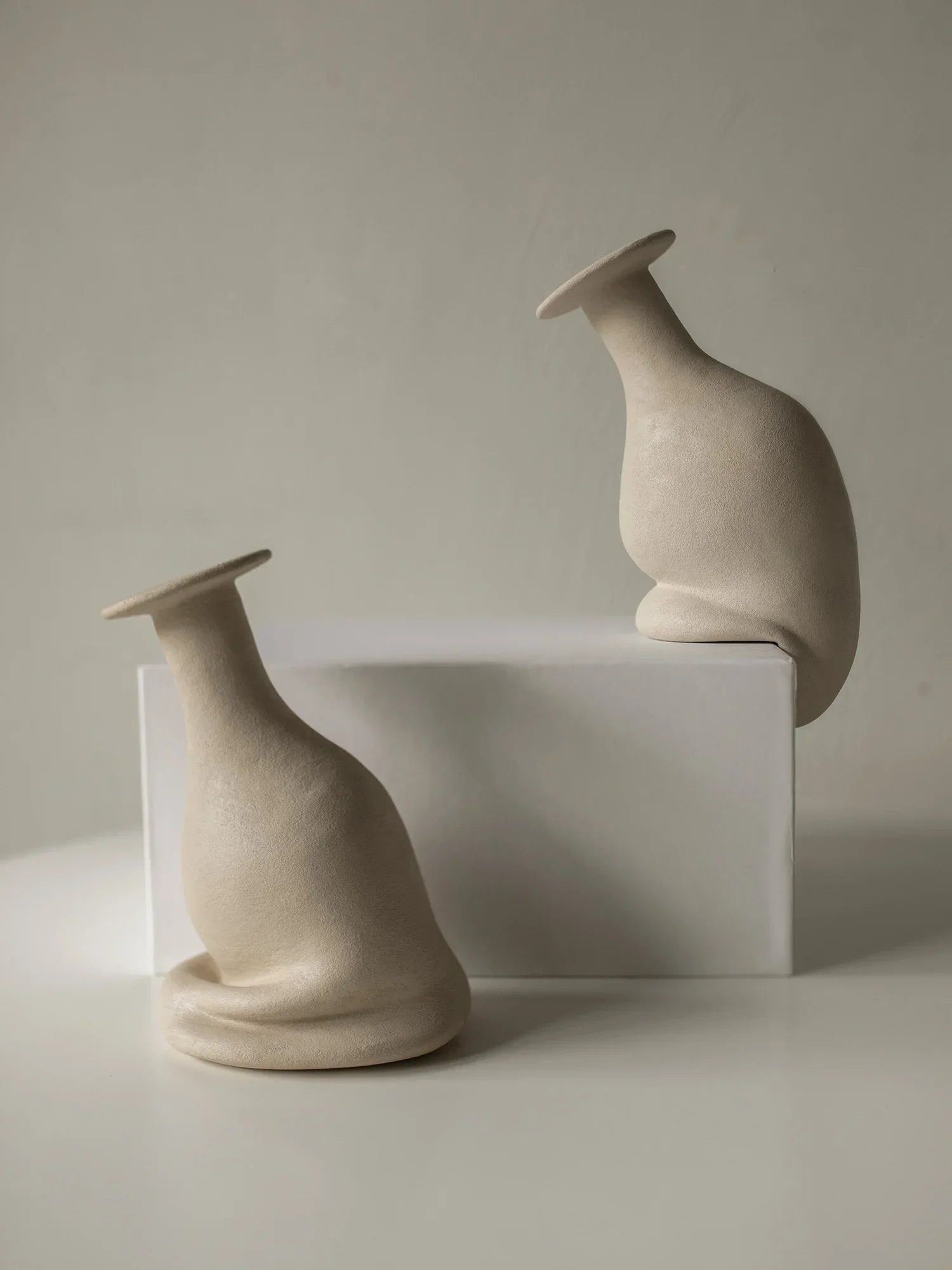 THE PAUSE COLLECTION | Sculptural Asymmetric Vase