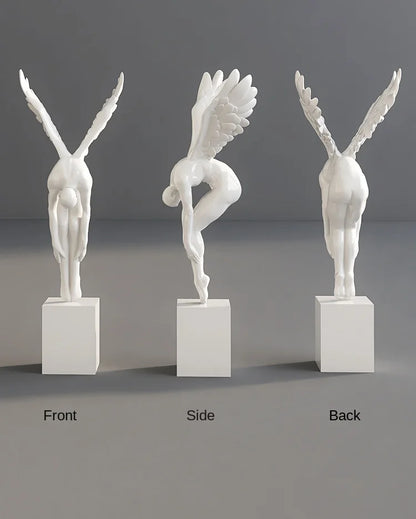Ascent™ Winged Figure Sculpture