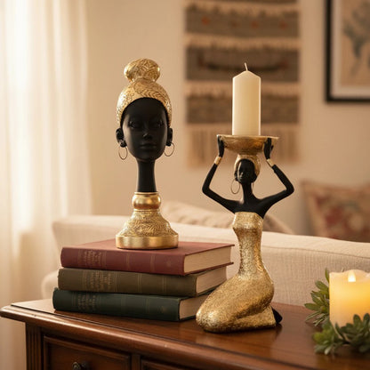 Resin African Figure Collection