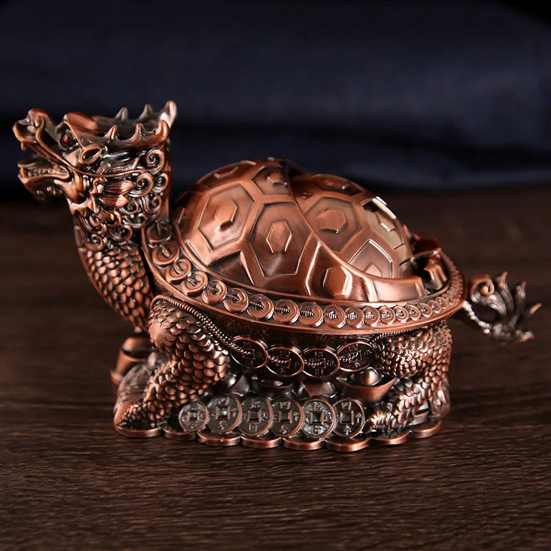 Dragon Turtle Lidded Ashtray