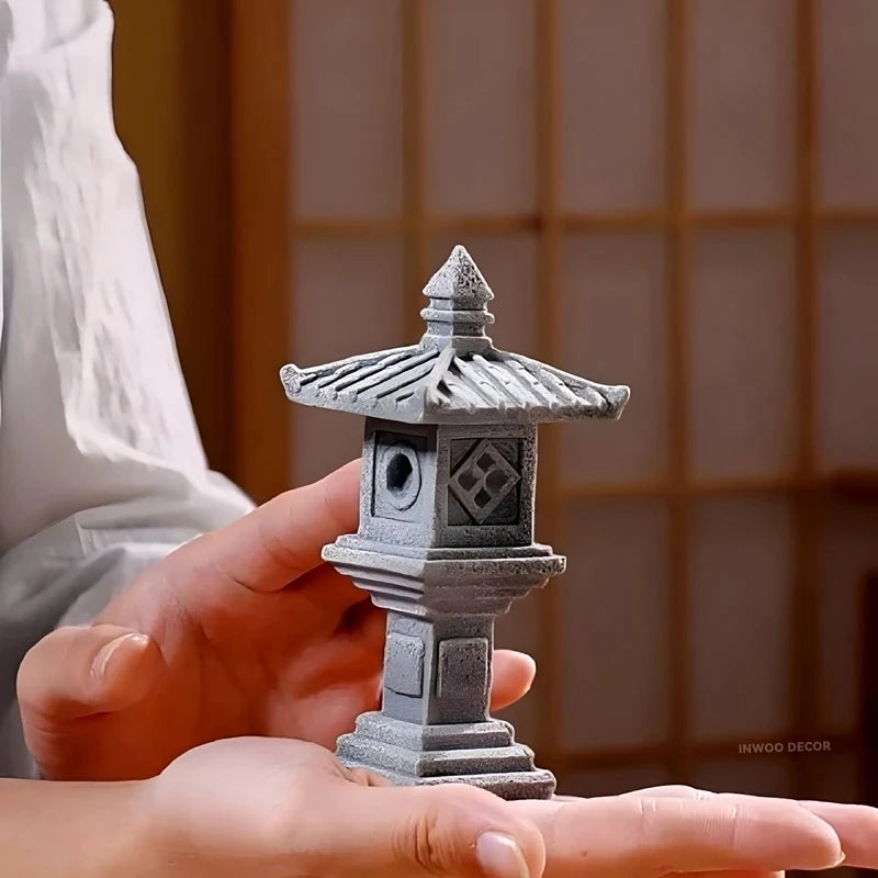 Miniature Sandstone Zen Garden Ornament