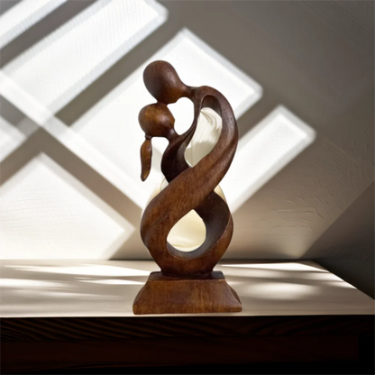 Embracing Couple Statue
