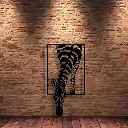 ZebraZen™ Minimalist Metal Wall Art
