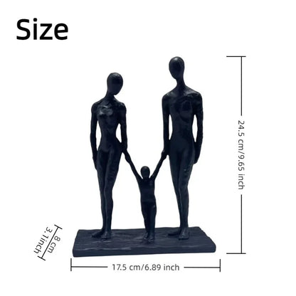 Abstract Family Sculpture