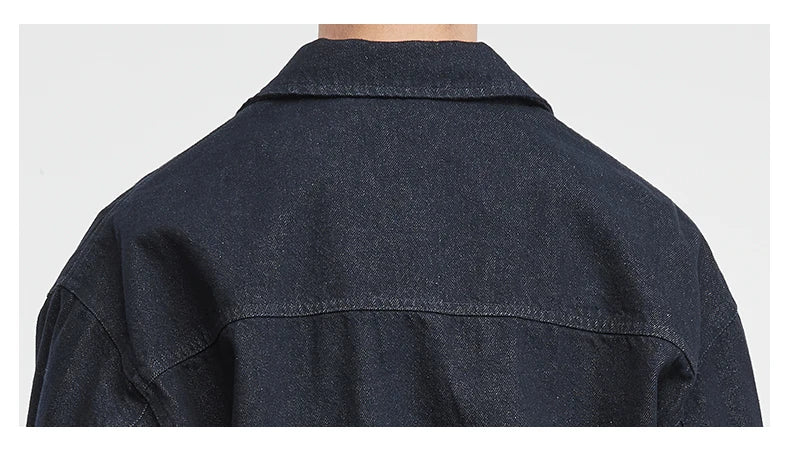 Washed Denim Work Jacket
