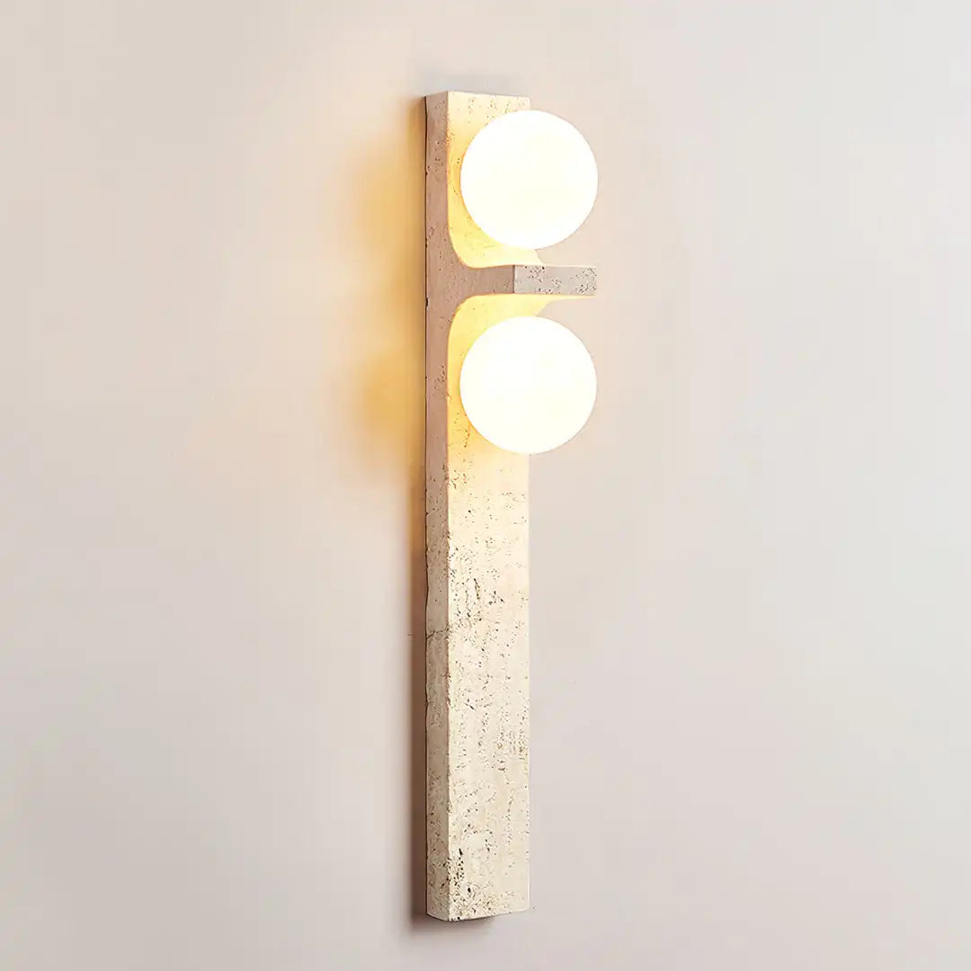 CaveGlow™ Dual Stone Wall Lamp
