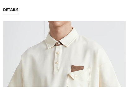 Button Pocket Polo Shirt