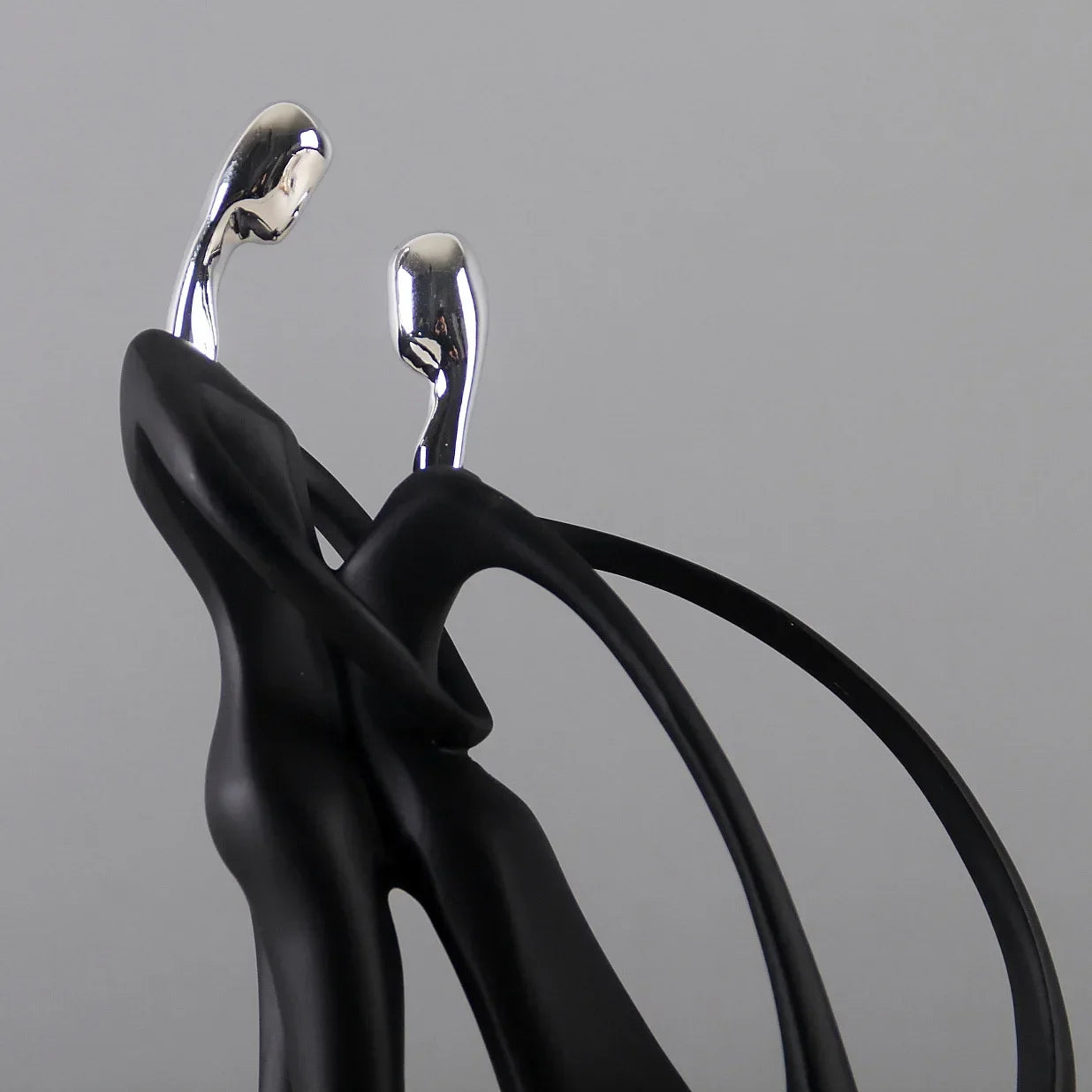 Dancing Couple Resin Sculpture