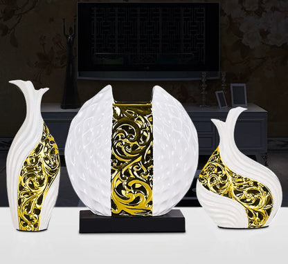 Ceramic Vase Trio