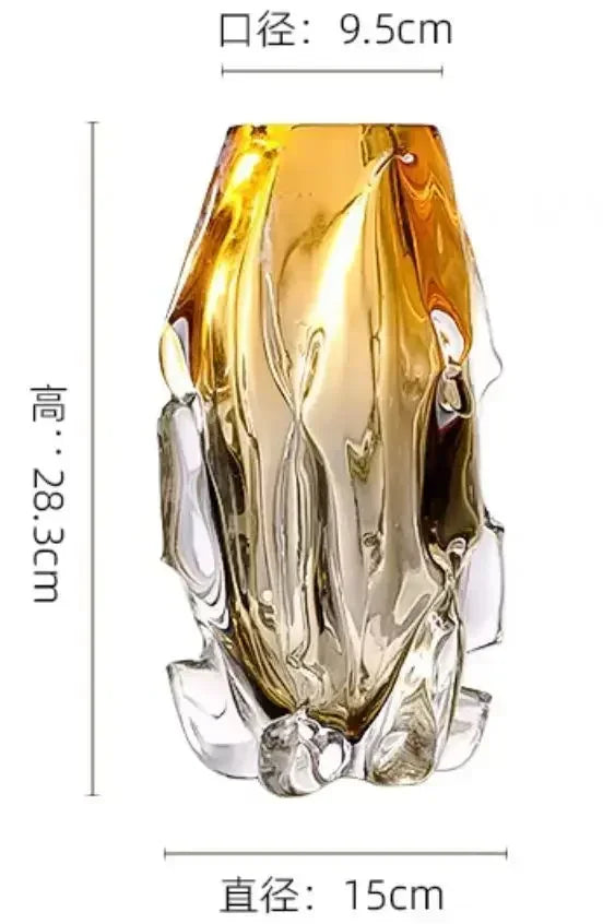 Molten Glass Vase