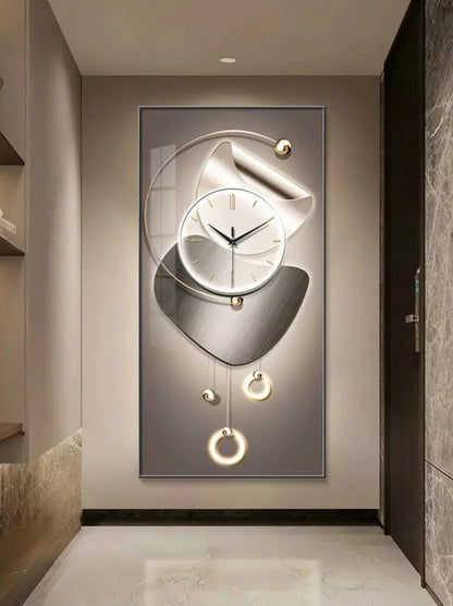 Chronos™ Abstract Wall Clock Art