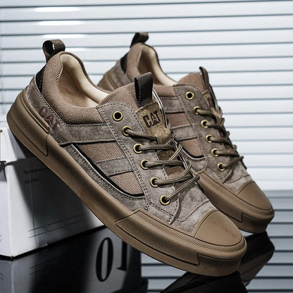 CAT® UrbanStride Leather Sneakers