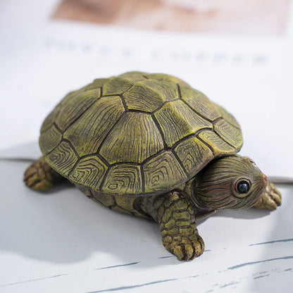 Turtle Treasure Box - Hinged Jewelry Catchall