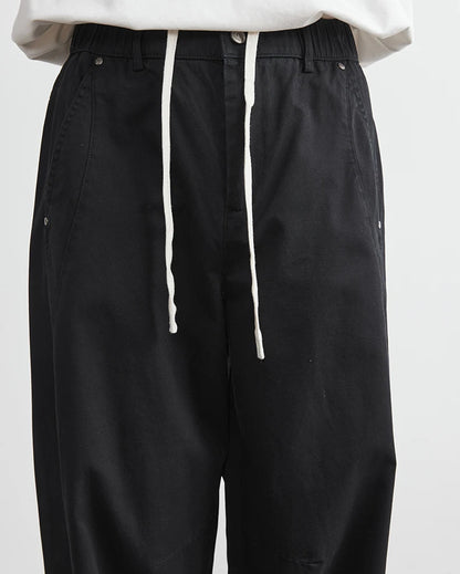 Cotton Straight Trousers