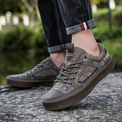 CAT® UrbanStride Leather Sneakers