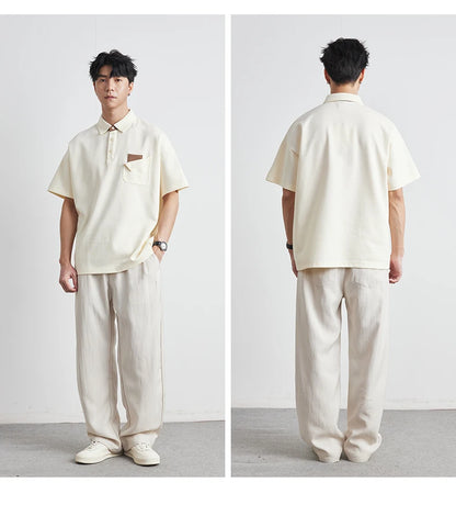 Button Pocket Polo Shirt