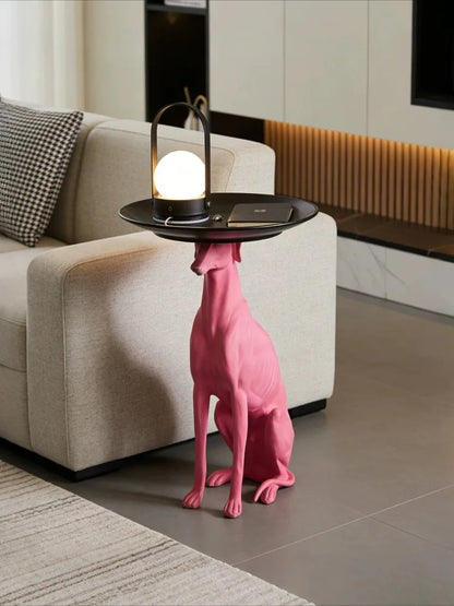 Greyhound Tray-Form Floor Sculpture