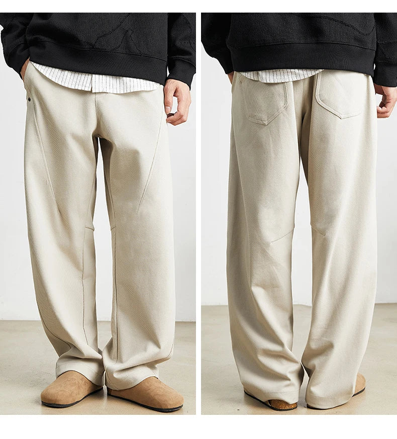 Cotton Straight Cargo Pants