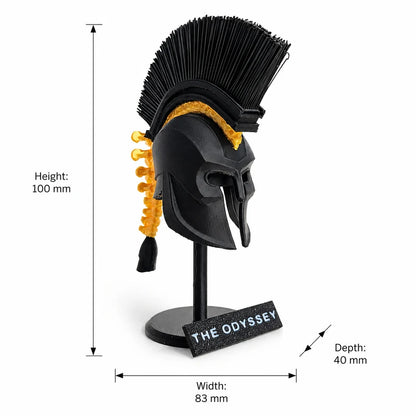 Spartan Warrior Helmet Statue