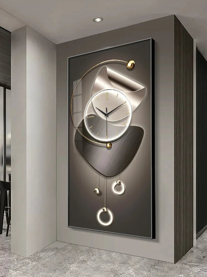 Chronos™ Abstract Wall Clock Art