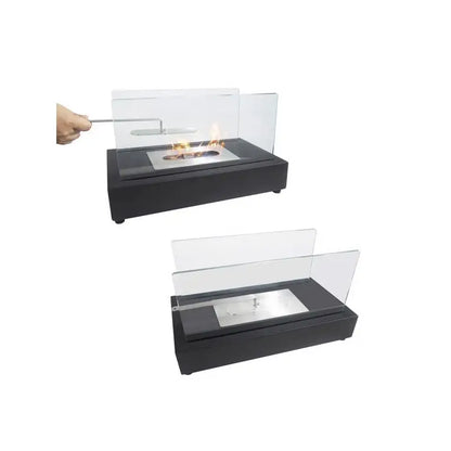 Lumière Portable Fireplace - Smokeless Bio Ethanol Table Fire Pit