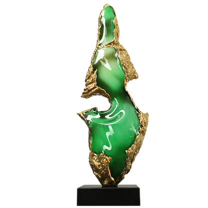Large Abstract Resin Sculpture
