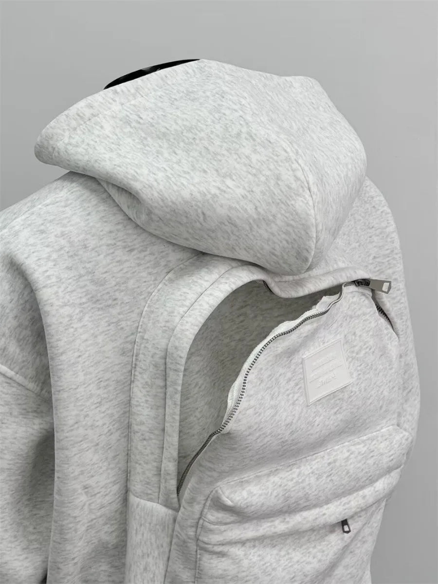 Hoodie with Storage Backpack