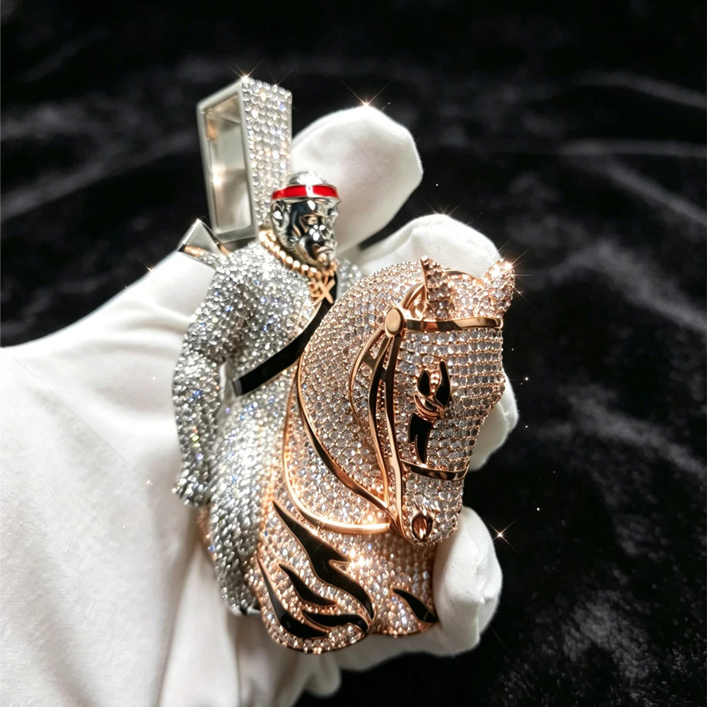 Iced Out King of the Jungle Pendant
