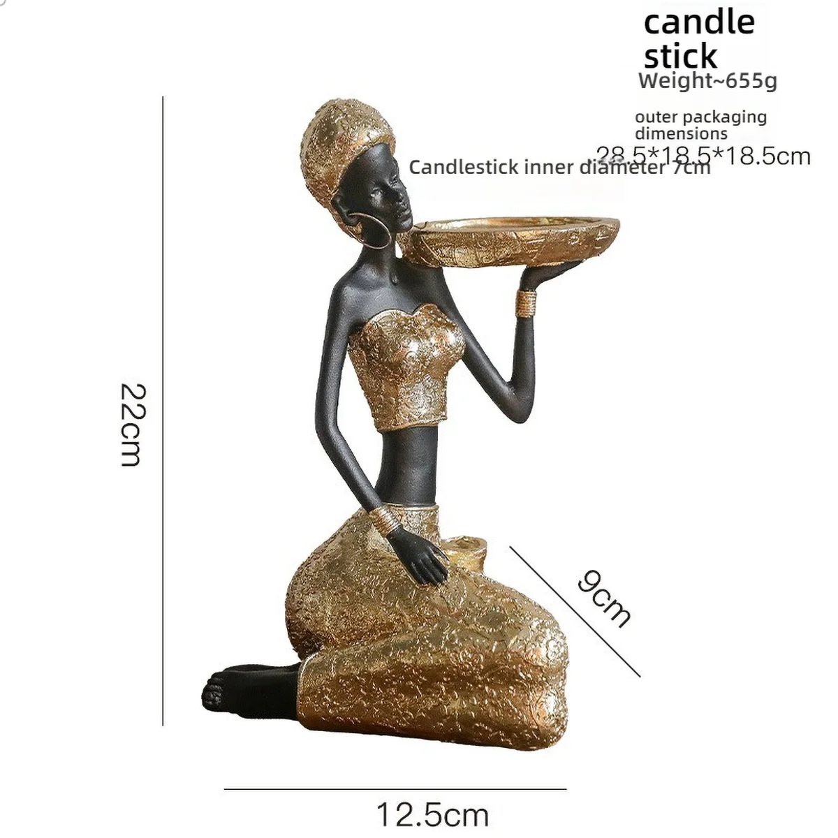 Resin African Figure Collection