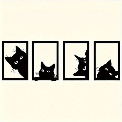 FelineQuad™ Cat Silhouette Collection